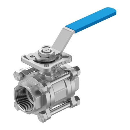 Festo Ball Valve VZBE-11/2-T-63-T-2-F0507-M-V15V15 VZBE-11/2-T-63-T-2-F0507-M-V15V15